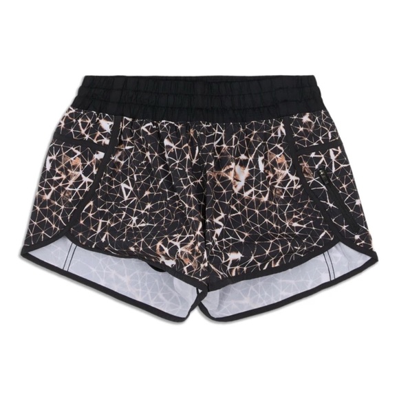 lululemon athletica Pants - LIKE NEW LULULEMON RARE black peach and white shorts
